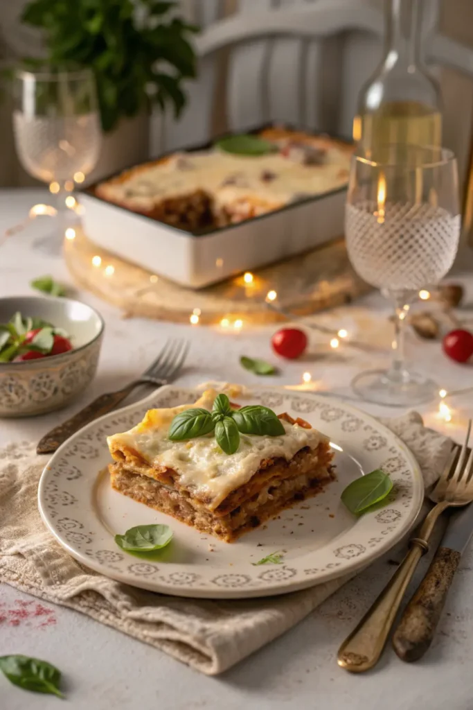 Lasagnes maison à la viande