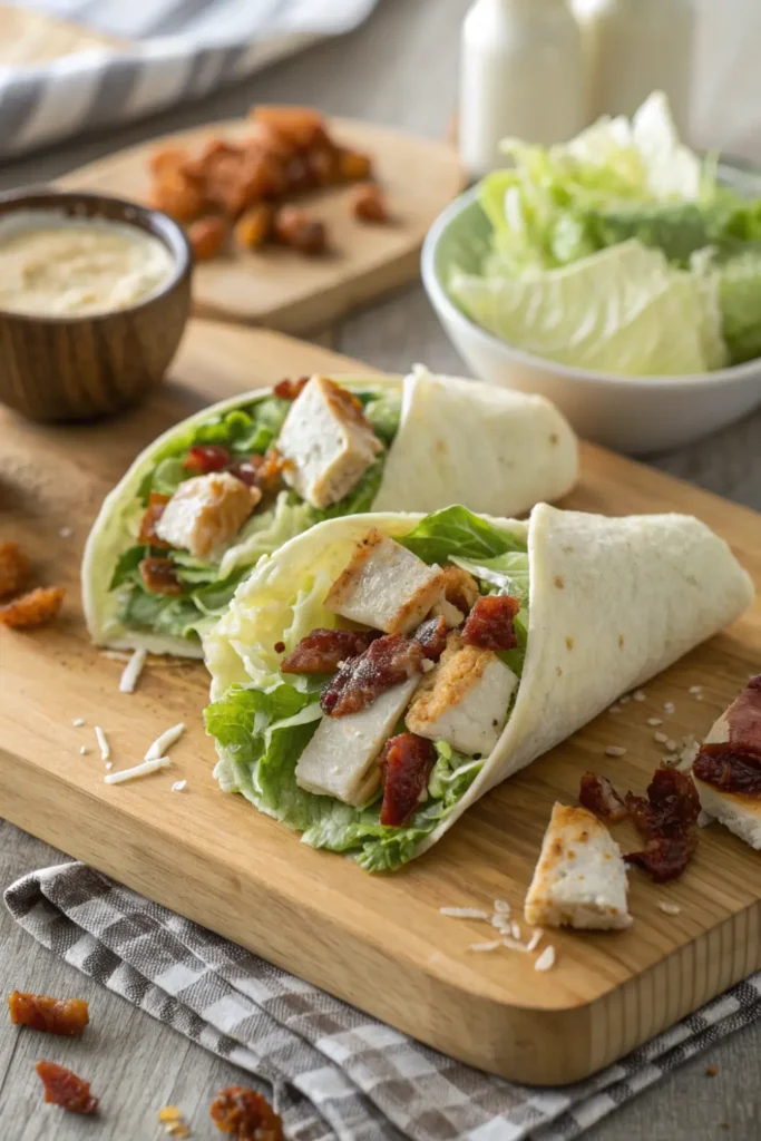 Mini Wraps César Poulet