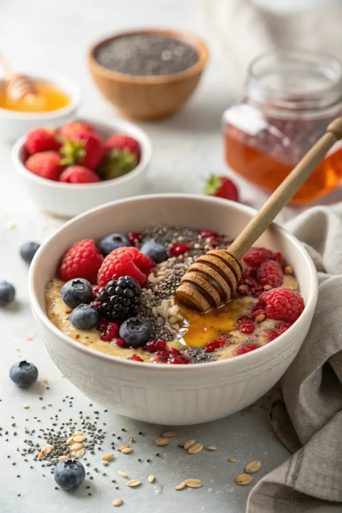 Porridge Minute aux Fruits Rouges
