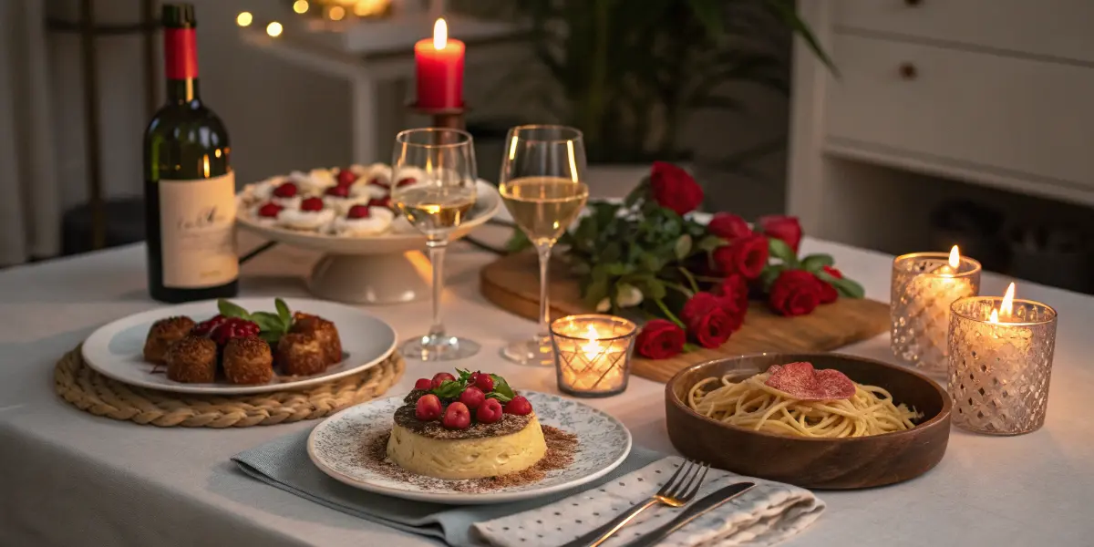 Menu Complet pour un Repas Saint Valentin