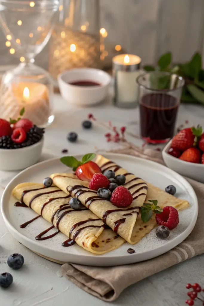 Crêpes gourmandes à partager