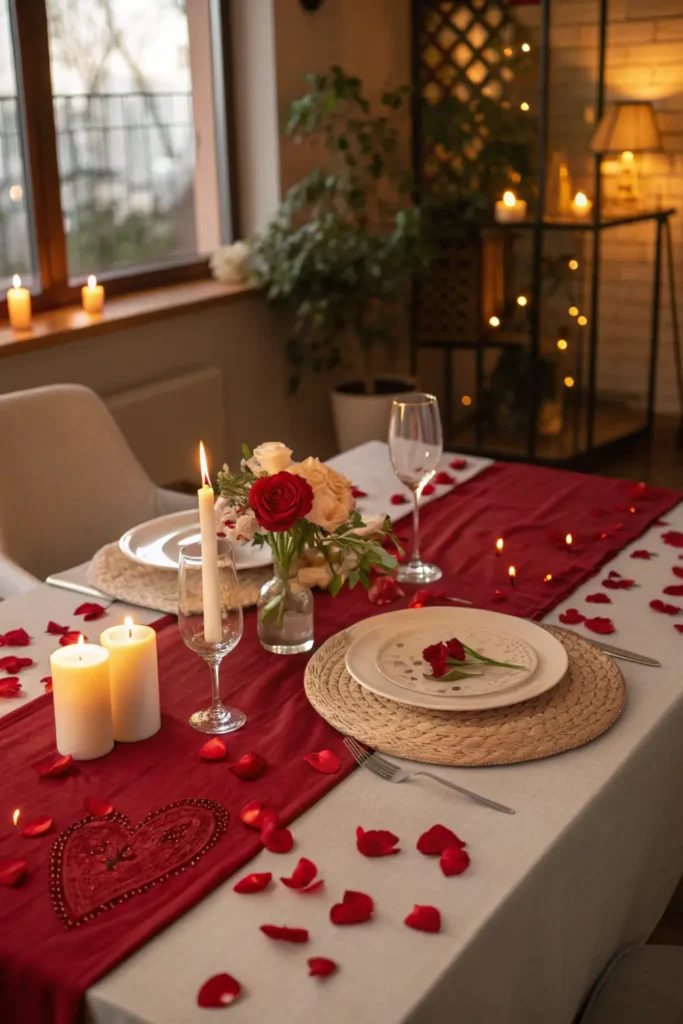 Chemin de Table Romantique