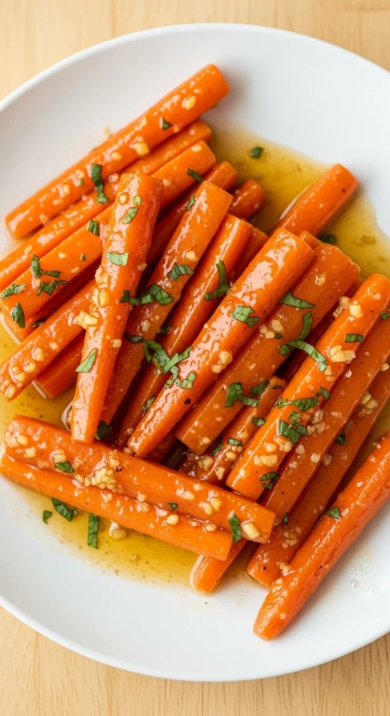 Carottes glacées au miel et gingembre avec Airfryer