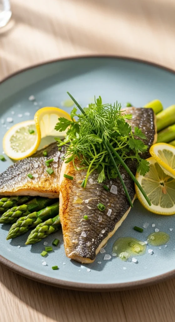 Recette Printemps Poisson : Filet de Dorade au Citron et Herbes