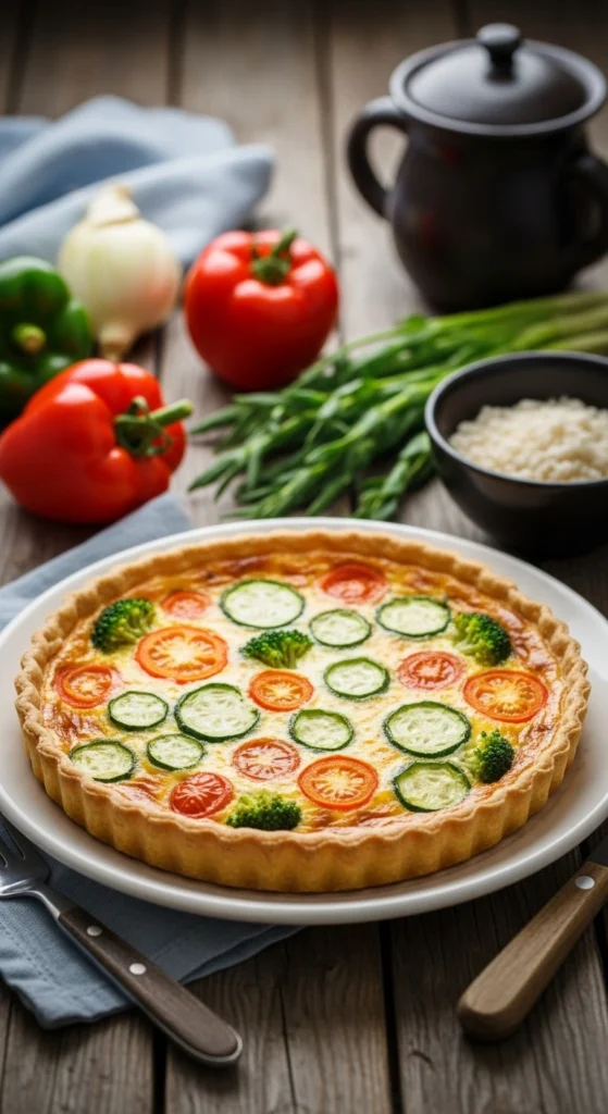 Recette Plat de Printemps : Quiche aux Légumes de Saison