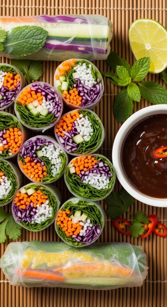 Rouleau de Printemps Légumes