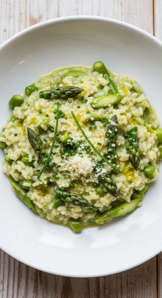 Risotto aux Asperges et Parmesan