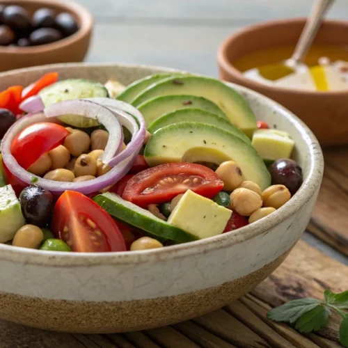 Salade Grecque Vegan : Sans Feta