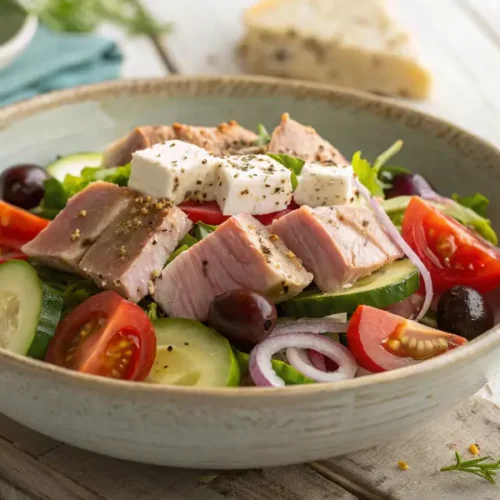 Salade Grecque au Thon