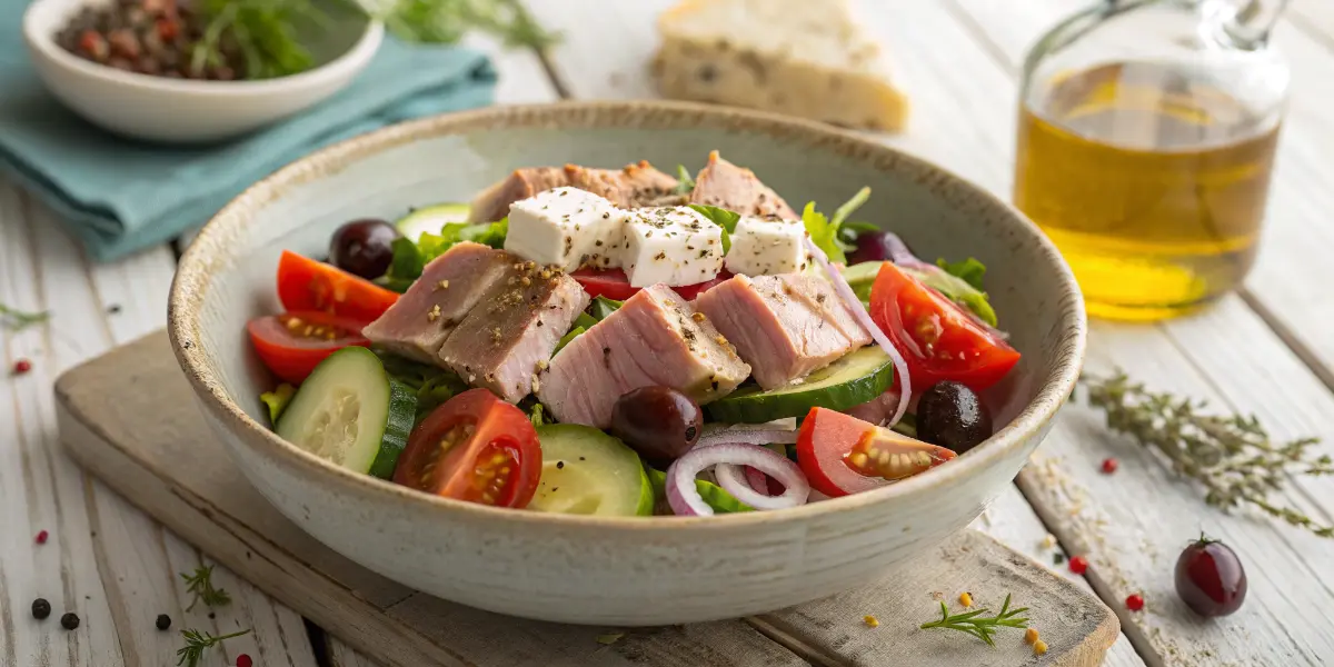 Salade Grecque au Thon
