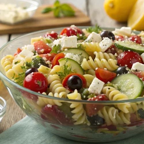 Salade de Pâtes à la Grecque