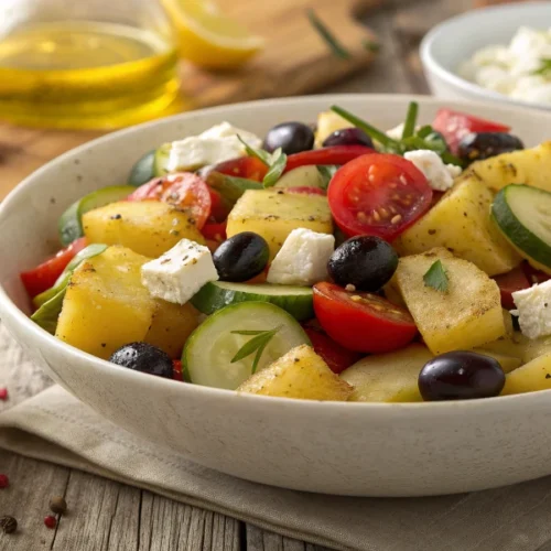 Salade de Pommes de Terre à la Grecque