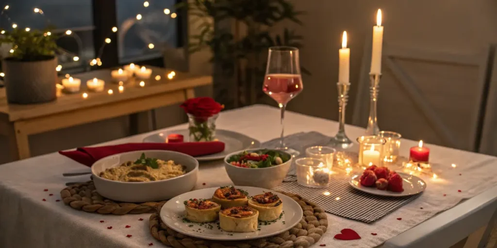Repas Saint-Valentin Pas Cher et Rapide