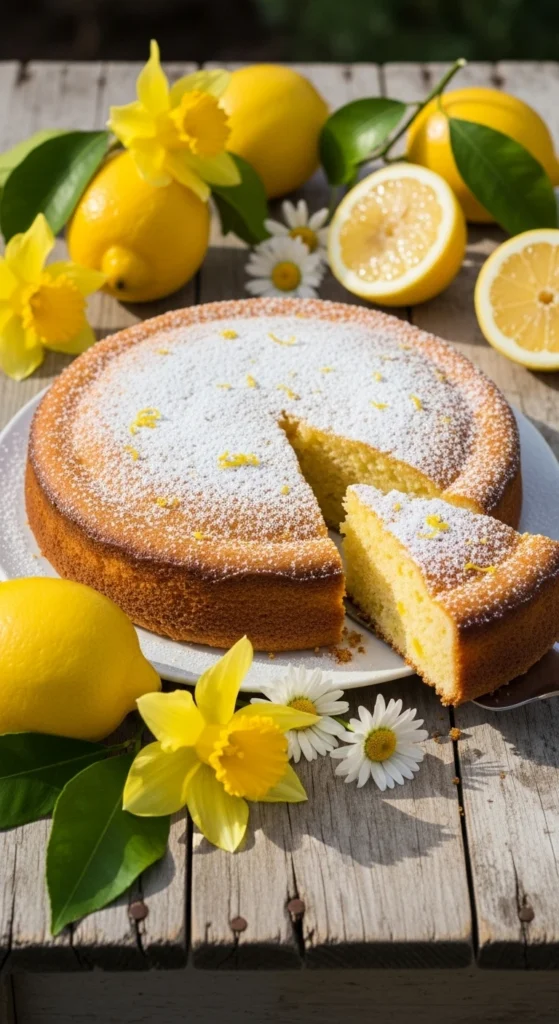 Gâteau Léger au Citron et Yaourt