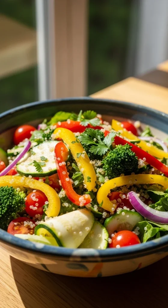 Quinoa aux Légumes de Saison