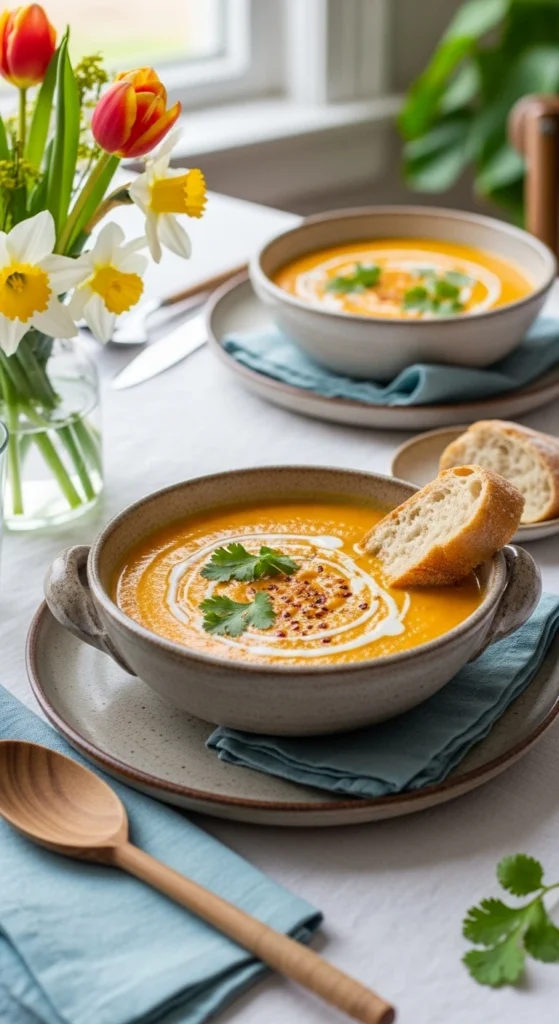 Soupe de Carottes et Lentilles Corail
