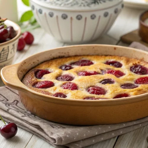 Clafoutis aux Cerises en Bocal