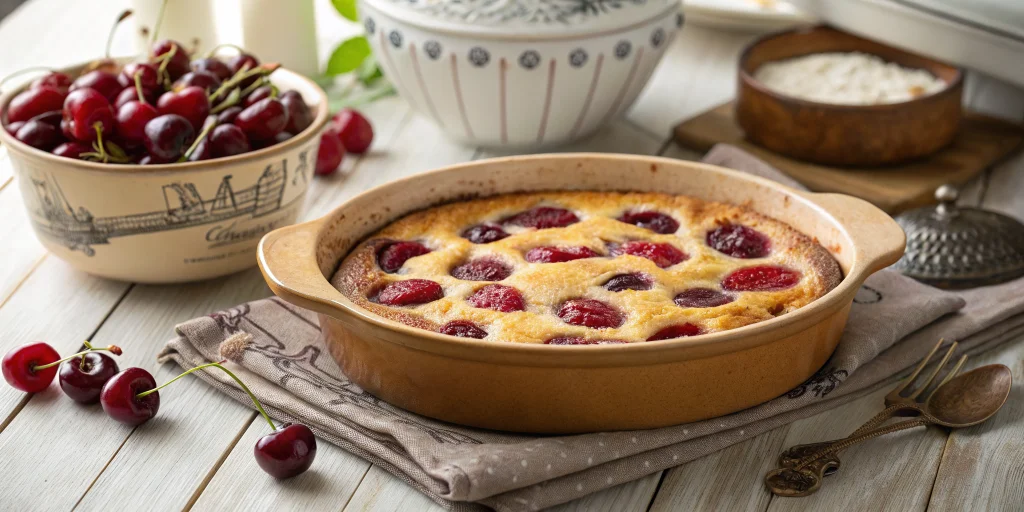 Clafoutis aux Cerises en Bocal