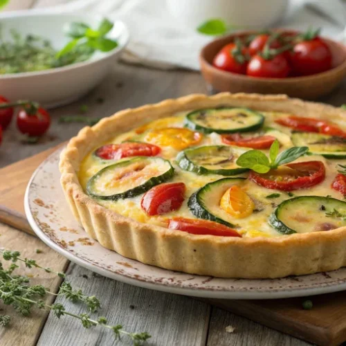 Quiche et Tartes d'Été