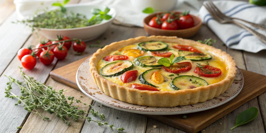 Quiche et Tartes d'Été