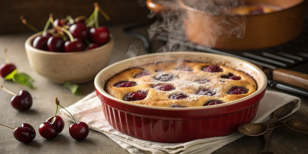 Clafoutis aux Cerises au Micro-Onde