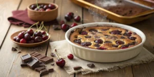 Clafoutis aux Cerises et Chocolat Gourmand