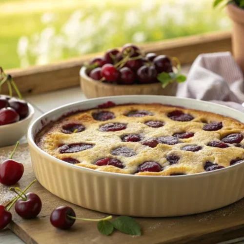 Clafoutis aux Cerises au Cookeo, Companion ou Cake Factory