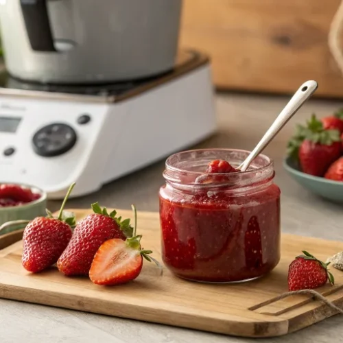 Confiture de fraises au Companion