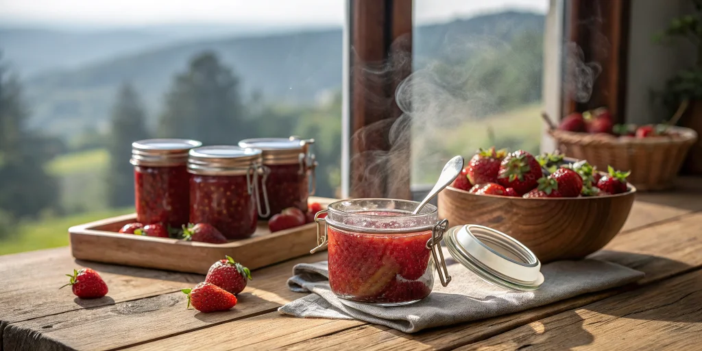 Confiture de fraises façon Ricardo maison