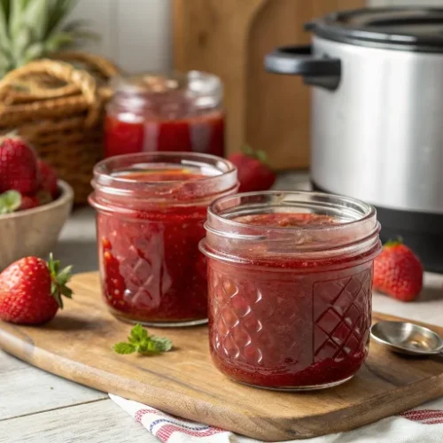 Confiture de fraises au Cookeo