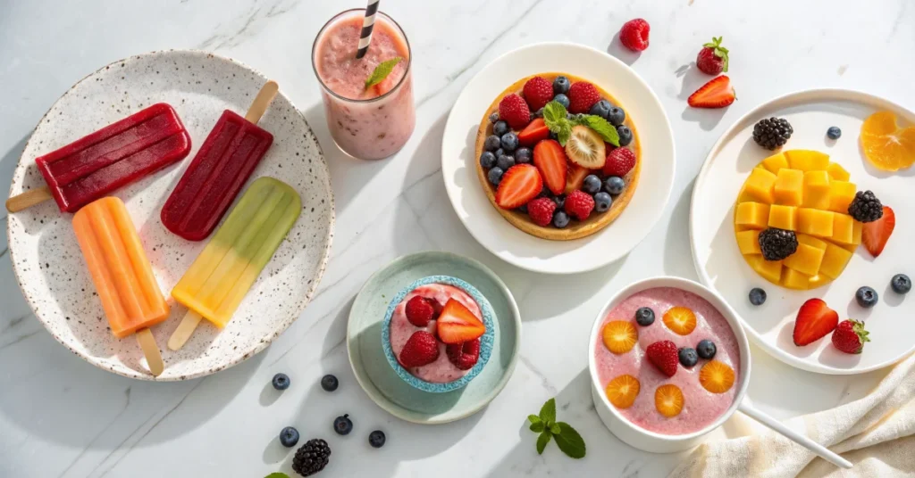 Desserts d'Été : Frais, Sucrés et Healthy