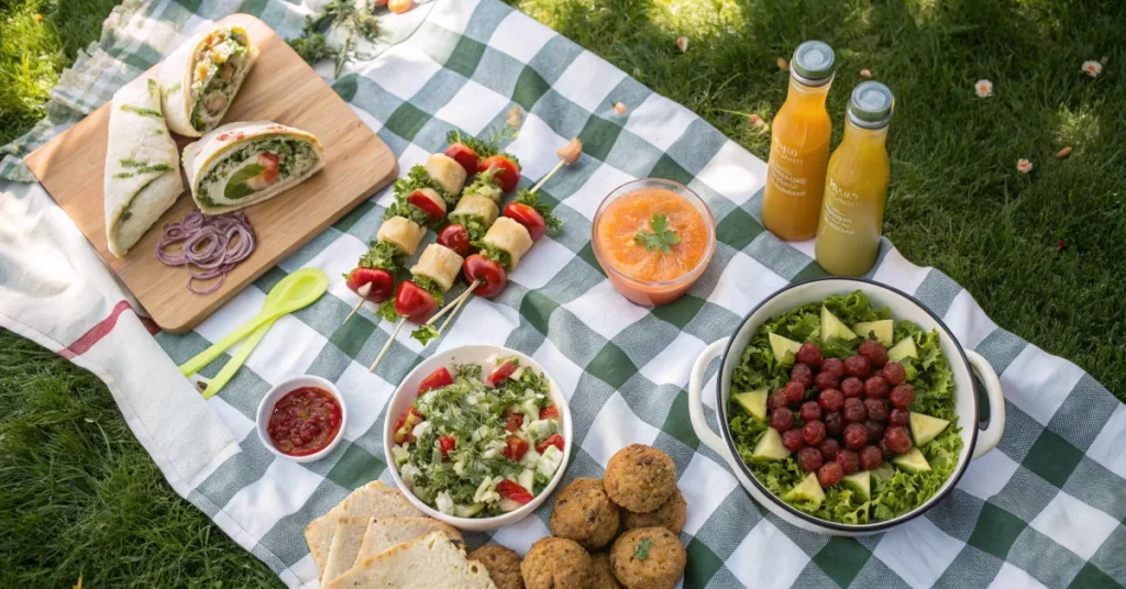 Recettes d'Été Sans Four pour Pique-nique et Camping