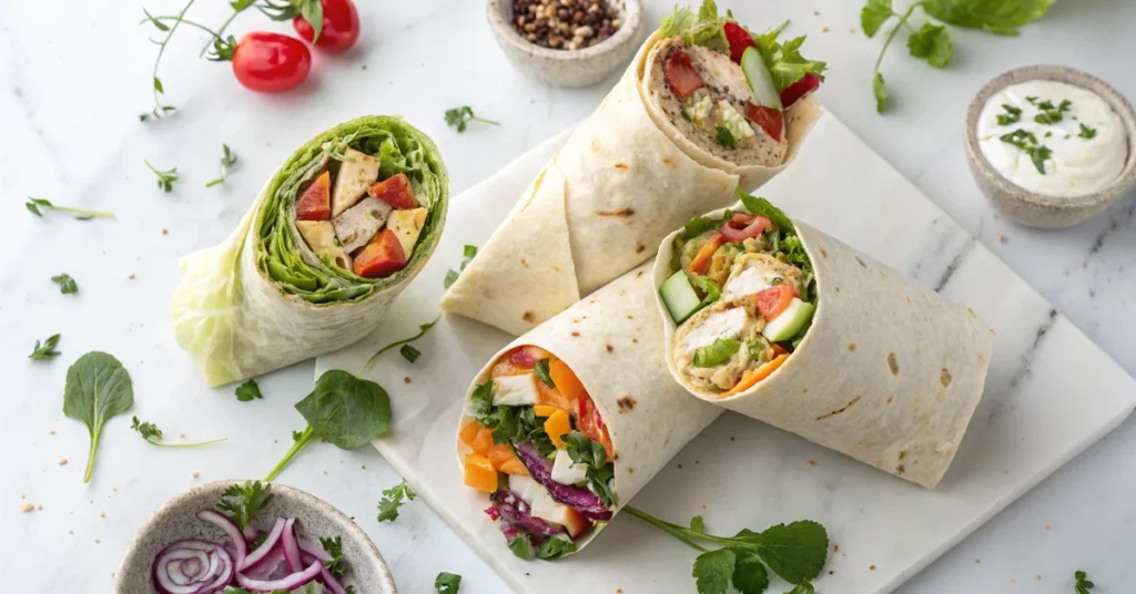 Wraps d'Été Faciles et Rapides