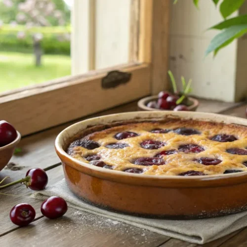 Clafoutis aux Cerises Traditionnel du Limousin