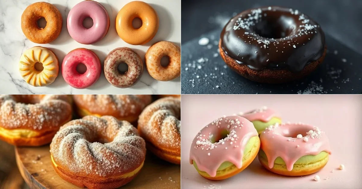 5 Variantes Originales de Donuts Maison