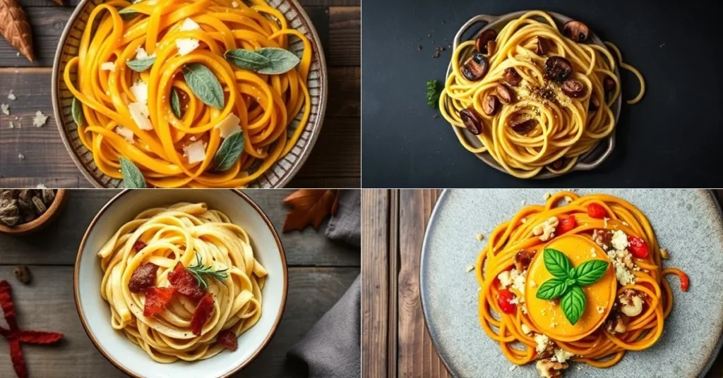 5 Recettes de Pâtes Parfaites pour l’Automne