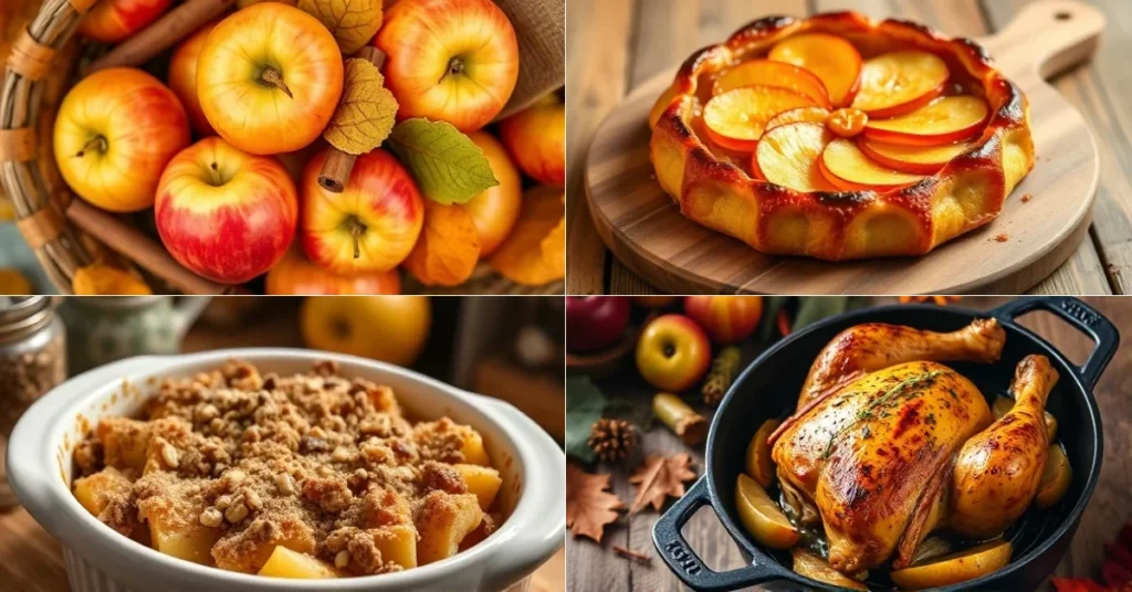 5 Recettes Gourmandes à Base de Pommes d’Automne