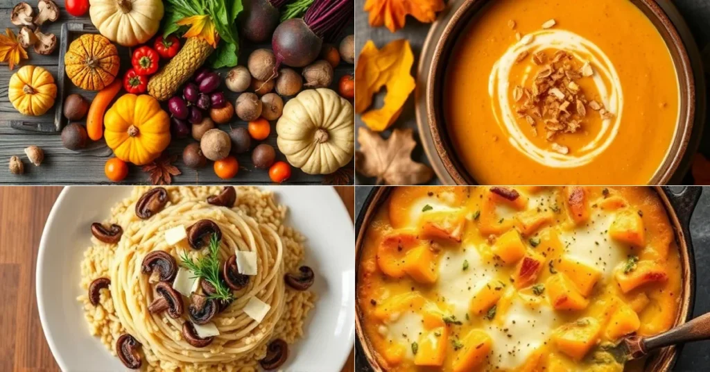 5 Recettes Végétariennes d’Automne Savoureuses