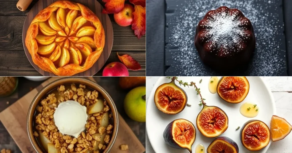7 Desserts d’Automne Gourmands et Faciles