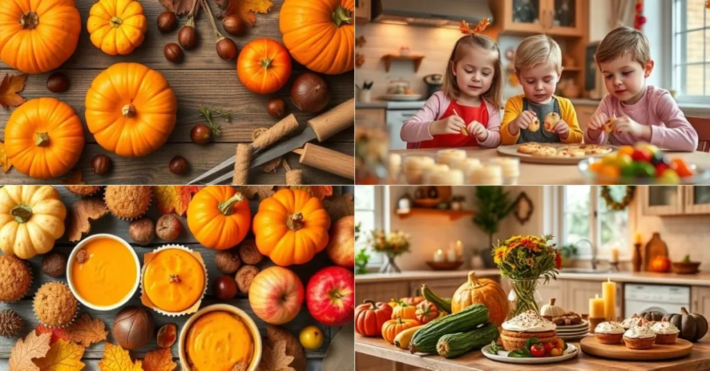 7 Recettes Amusantes d’Automne pour Enfants