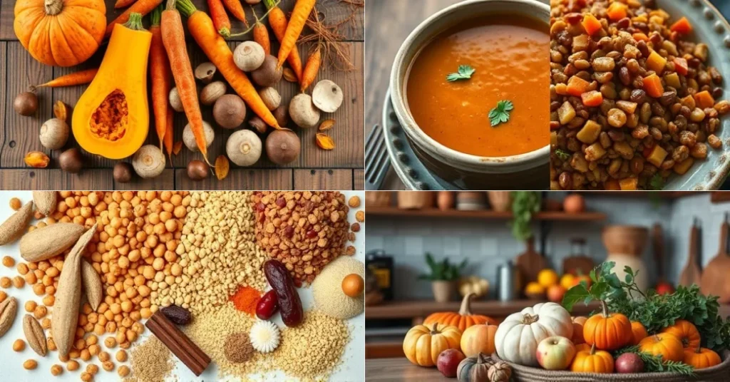 7 Recettes d’Automne Saines pour un Repas Équilibré