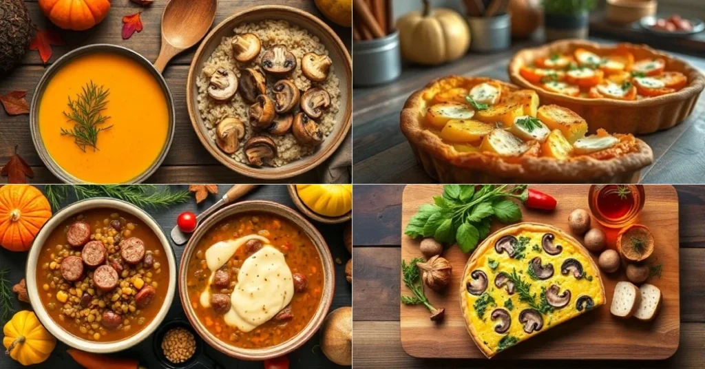 7 Recettes Salées Parfaites pour l’Automne